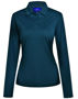 Picture of Winning Spirit LUCKY BAMBOO LONG SLEEVE POLO Ladies PS90