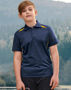 Picture of Winning Spirit KIDS SUSTAINABLE POLY/COTTON CONTRAST SS POLO PS93K