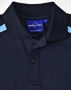 Picture of Winning Spirit KIDS SUSTAINABLE POLY/COTTON CONTRAST SS POLO PS93K