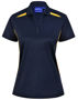 Picture of Winning Spirit LADIES SUSTAINABLE POLY/COTTON CONTRAST SS POLO PS94