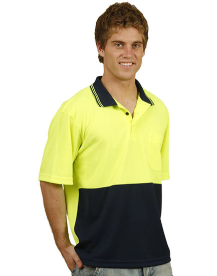 Picture of Australian Industrial Wear High Visibility Short Sleeve SW01TD