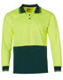 Picture of Australian Industrial Wear High Visibility Long Sleeve Polo SW05CD