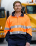 Picture of Australian Industrial Wear HI-VIS LONG SLEEVE FLEECE SWEAT SW14