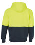 Picture of Australian Industrial Wear HI-VIS TWO TONE FLEECE HOODIE SW24