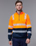 Picture of Australian Industrial Wear Vic Rail Hi Vis Safety Jumper- Unisex SW32