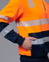 Picture of Australian Industrial Wear Vic Rail Hi Vis Safety Jumper- Unisex SW32