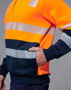 Picture of Australian Industrial Wear Vic Rail Hi Vis Safety Jumper- Unisex SW32