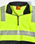 Picture of Australian Industrial Wear Vic Rail Hi Vis Safety Jumper- Unisex SW32