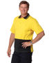 Picture of Australian Industrial Wear Cotton Jersey Two Tone Safety Polo SW35