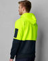 Picture of Australian Industrial Wear HI-VIS TWO TONE FLEECY HOODIE UNISEX SW38