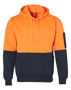 Picture of Australian Industrial Wear HI-VIS TWO TONE FLEECY HOODIE UNISEX SW38