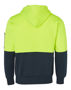 Picture of Australian Industrial Wear HI-VIS TWO TONE FLEECY HOODIE UNISEX SW38