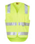 Picture of Australian Industrial Wear Hi-Vis SAFETY VEST with ID POCKET & 3M TAPES SW42