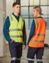 Picture of Australian Industrial Wear safety vest with shoulder tapes SW43