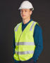 Picture of Australian Industrial Wear safety vest with shoulder tapes SW43