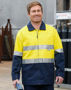 Picture of Australian Industrial Wear HI-VIS COTTON JACKET WITH 3M TAPES SW46