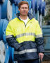 Picture of Australian Industrial Wear HI-VIS LONG LINE JACKET POLAR WITH FLEECE LINING SW50