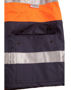 Picture of Australian Industrial Wear HI-VIS LONG LINE JACKET POLAR WITH FLEECE LINING SW50