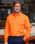 Picture of Australian Industrial Wear MEN'S HI-VIS L/S DRILL SHIRT SW51