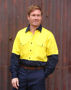 Picture of Australian Industrial Wear COTTON DRILL SAFETY SHIRT SW54