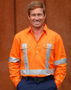 Picture of Australian Industrial Wear COTTON DRILL SAFETY SHIRT SW56