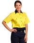 Picture of Australian Industrial Wear WOMEN'S SHORT SLEEVE SAFETY SHIRT SW63