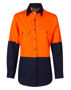 Picture of Australian Industrial Wear WOMEN'S LONG SLEEVE SAFETY SHIRT SW64