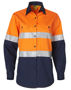 Picture of Australian Industrial Wear WOMEN'S LONG SLEEVE SAFETY SHIRT SW65