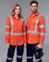 Picture of Australian Industrial Wear NSW Rail Lightweight Safety Shirt SW66