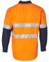 Picture of Australian Industrial Wear LONG SLEEVE SAFETY SHIRT SW68