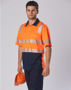 Picture of Australian Industrial Wear UNISEX TRUEDRY® BIOMOTION SEGMENTED SS SAFETY POLO SW73