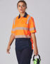 Picture of Australian Industrial Wear UNISEX TRUEDRY® BIOMOTION SEGMENTED SS SAFETY POLO SW73