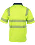 Picture of Australian Industrial Wear UNISEX TRUEDRY® BIOMOTION SEGMENTED SS SAFETY POLO SW73