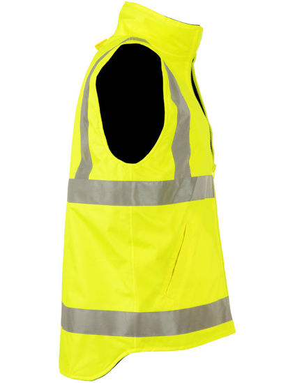 Picture of Australian Industrial Wear VIC Rail Hi Vis Reversible Safety Vest - Unisex SW76