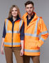 Picture of Australian Industrial Wear VIC Rail Hi Vis 3 in 1 Safety Jacket and Vest - Unisex SW77