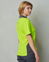 Picture of Australian Industrial Wear UNISEX HI-VIS BAMBOO CHARCOAL VENTED SS POLO SW79