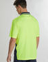 Picture of Australian Industrial Wear UNISEX HI-VIS BAMBOO CHARCOAL SS POLO SW81