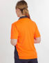 Picture of Australian Industrial Wear UNISEX HI-VIS BAMBOO CHARCOAL SS POLO SW81