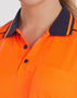 Picture of Australian Industrial Wear UNISEX HI-VIS BAMBOO CHARCOAL SS POLO SW81