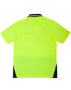 Picture of Australian Industrial Wear UNISEX HI-VIS BAMBOO CHARCOAL SS POLO SW81