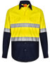 Picture of Australian Industrial Wear UNISEX HI VIS COOL-BREEZE SAFETY LS SHIRT (GENERIC TAPE) SW82