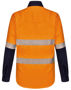 Picture of Australian Industrial Wear UNISEX HI VIS COOL-BREEZE SAFETY LS SHIRT (SEGMENTED TAPE) SW83