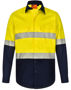 Picture of Australian Industrial Wear UNISEX HI VIS COOL-BREEZE SAFETY LS SHIRT (SEGMENTED TAPE) SW83