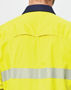 Picture of Australian Industrial Wear UNISEX HI VIS COOL-BREEZE SAFETY LS SHIRT (SEGMENTED TAPE) SW83