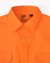 Picture of Australian Industrial Wear UNISEX HI-VIS COOL BREEZE CLOSED FRONT LS SHIRT WITH  PERFORATED TAPE SW87