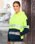 Picture of Australian Industrial Wear HI-VIS TWO TONE SAFETY HOODIES WITH SEGMENTED TAPES SW88