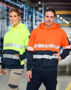 Picture of Australian Industrial Wear HI-VIS TWO TONE SAFETY HOODIES WITH SEGMENTED TAPES SW88