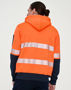 Picture of Australian Industrial Wear HI-VIS TWO TONE SAFETY HOODIES WITH SEGMENTED TAPES SW88