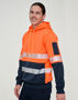 Picture of Australian Industrial Wear HI-VIS TWO TONE SAFETY HOODIES WITH SEGMENTED TAPES SW88