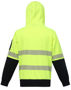 Picture of Australian Industrial Wear HI-VIS TWO TONE SAFETY HOODIES WITH SEGMENTED TAPES SW88